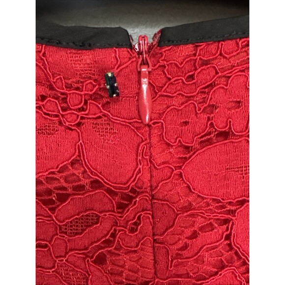 NWT Sportmax Code  Bosforo Size M Red Lace Dress New - Picture 10 of 14